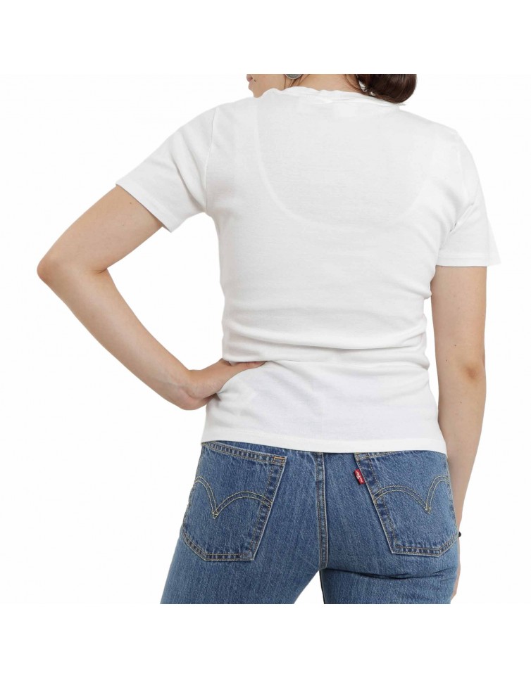 FEMALE TEESHIRT SS RIB BABY TEE